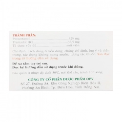 Opetradol OPV 10 vỉ x 10 viên Opetradol OPV 10 vỉ x 10 viên