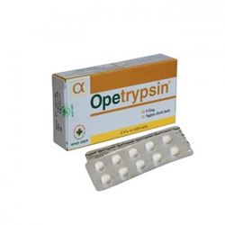 Thuốc điều trị phù nề sau chấn thương OPV Opetrypsin Thuốc điều trị phù nề sau chấn thương OPV Opetrypsin