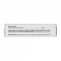 Optipan 50mg Medica Korea 3 vỉ x 10 viên