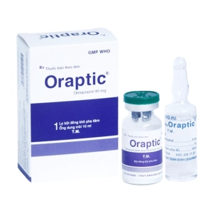 Oraptic Bidiphar 1 lọ + 1 ống (Omeprazole)