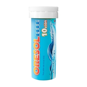 Oresol Effe Thephaco tuýp 10 viên - Viên nén sủi