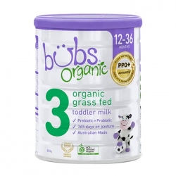 Organic 3 Grass Fed Bubs 800g - Bổ sung dinh dưỡng cho trẻ Organic 3 Grass Fed Bubs 800g - Bổ sung dinh dưỡng cho trẻ