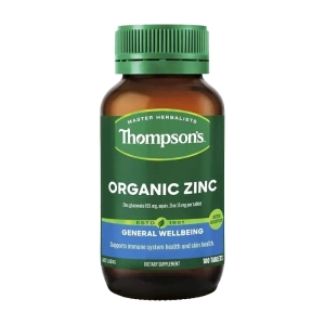 Organic Zinc Thompsons 180 viên – Viên uống kẽm hữu cơ