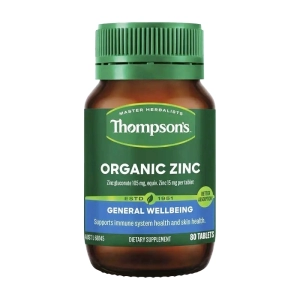 Organic Zinc Thompsons 80 viên - Viên uống kẽm hữu cơ