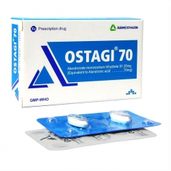 Ostagi 70 Agimexpharm 1 vỉ x 2 viên