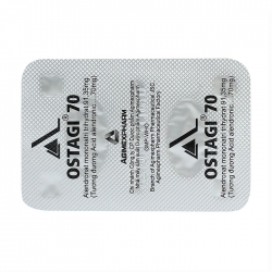 Ostagi 70 Agimexpharm 1 vỉ x 2 viên