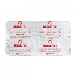Ostagi-D3 Agimexpharm 1 vỉ x 4 viên