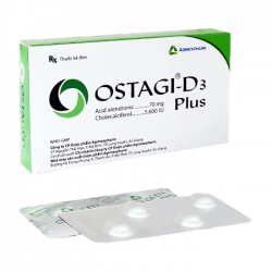 Ostagi-D3 Plus Agimexpharm 1 vỉ x 4 viên