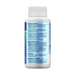 Ostelin Kids Vitamin D & Calcium viên bổ sung Canxi và Vitamin D cho bé (Chai 90 viên) Ostelin Kids Vitamin D & Calcium viên bổ sung Canxi và Vitamin D cho bé (Chai 90 viên)