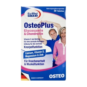 OsteoPlus EuRho Vital 2 vỉ x 15 viên - Hỗ trợ giảm đau khớp, loãng xương OsteoPlus EuRho Vital 2 vỉ x 15 viên - Hỗ trợ giảm đau khớp, loãng xương