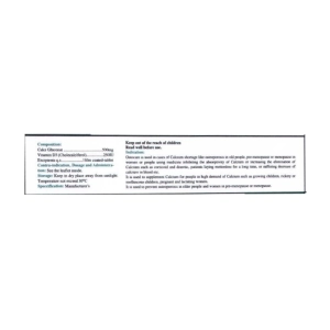 Ostocare Nam Hà 3 vỉ x 10 viên (Calci gluconat + Vitamin D3)