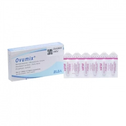 Ovumix Elea 1 vỉ x 6 viên - Điều trị viêm, nhiễm khuẩn âm đạo Ovumix Elea 1 vỉ x 6 viên - Điều trị viêm, nhiễm khuẩn âm đạo
