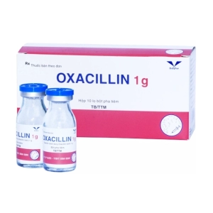 Oxacillin 1g Bidiphar 10 lọ (Oxacillin)