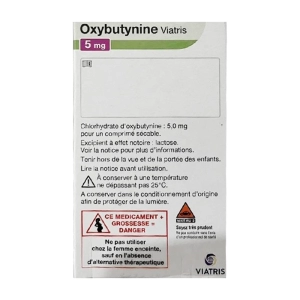 Oxybutynine 5mg Viatris 4 vỉ x 15 viên