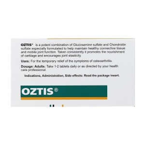Oztis Bridge Healthcare 6 vỉ x 10 viên (Glucosamine + Chondroitin Sulfate)