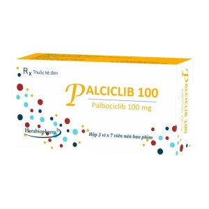Palciclib 100 Herabiopharm 3 vỉ x 7 viên (Palbociclib)