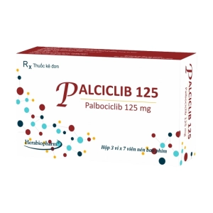 Palciclib 125 Herabiopharm 3 vỉ x 7 viên (Palbociclib)