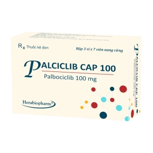 Palciclib Cap 100 Herabiopharm 3 vỉ x 7 viên (Palbociclib)