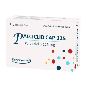 Palciclib Cap 125 Herabiopharm 3 vỉ x 7 viên (Palbociclib)