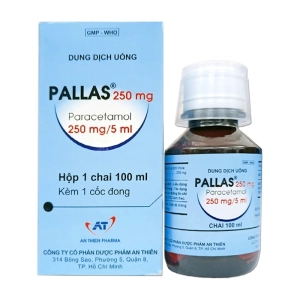 Pallas 250mg An Thiên chai 100ml (Paracetamol)