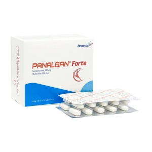 Panalgan Forte Pharimexco 10 vỉ x 10 viên (Paracetamol + Ibuprofen)