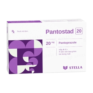 Pantostad 20 Stellapharm 4 vỉ x 7 viên (Pantoprazole)