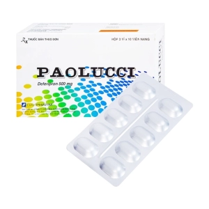 Paolucci 500mg Davipharm 3 vỉ x 10 viên (Deferiprone)