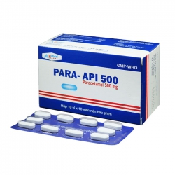 Para-Api 500mg Apimed 10 vỉ x 10 viên