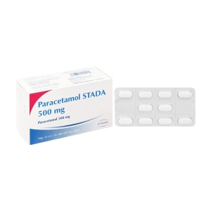 Paracetamol Stada 500mg 10 vỉ x 10 viên Paracetamol Stada 500mg 10 vỉ x 10 viên