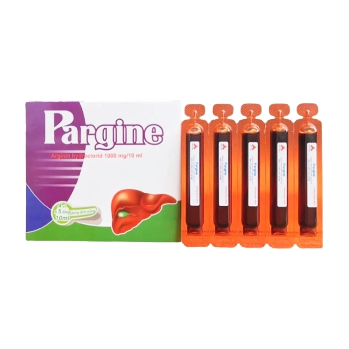 Pargine 1000mg/10ml CPC1 Hà Nội 4 vỉ x 5 ống x 10ml