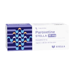 Paroxetine Stella 30mg 6 vỉ x 10 viên (Paroxetine)