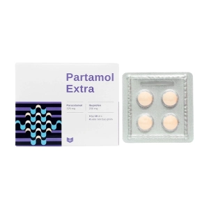 Partamol Extra Stellapharm 10 vỉ x 4 viên Partamol Extra Stellapharm 10 vỉ x 4 viên