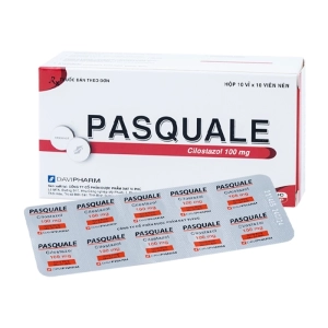 Pasquale 100mg Davipharm 10 vỉ x 10 viên