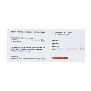 Pasquale 100mg Davipharm 10 vỉ x 10 viên Pasquale 100mg Davipharm 10 vỉ x 10 viên