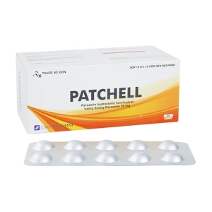 Patchell 20mg Davipharm 10 vỉ x 10 viên (Paroxetine)