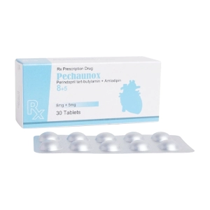 Pechaunox 8/5 Adamed 3 vỉ x 10 viên (Perindopril + Amlodipin)