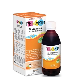 Pediakid 22 Vitamines, Chai 250ml Pediakid 22 Vitamines, Chai 250ml