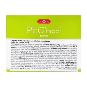 PEGinpol Buona 20 gói x 5g - Hỗ trợ bột nhuận tràng PEGinpol Buona 20 gói x 5g - Hỗ trợ bột nhuận tràng