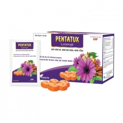 Pentatux Lozenge Phương Tiệp 20 gói x 10 viên - Viên ngậm ho