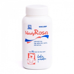 Phấn Nadyrosa trị rôm sảy, ngứa, sần đỏ da, Chai 50g
