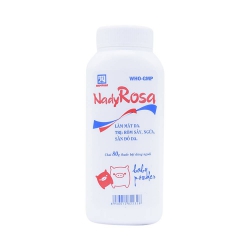 Phấn Nadyrosa trị rôm sảy, ngứa, sần đỏ da, Chai 80g