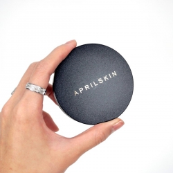 Phấn nước April Skin Black Magic Snow Cushion SPF50+/PA+++, Hộp 15g