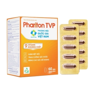 Phariton TVP TV.Pharm 12 vỉ x 5 viên - Bổ sung Vitamin, khoáng chất