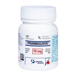 Pharmaclofen 10mg Pharmascience 100 viên (Baclofen)