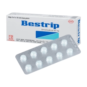 Bestrip 50mg Pharmedic 3 vỉ x 10 viên Bestrip 50mg Pharmedic 3 vỉ x 10 viên