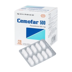 Cemofar 500 Pharmedic 10 vỉ x 10 viên