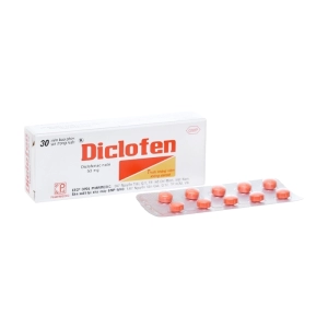 Diclofen 50mg Pharmedic 3 vỉ x 10 viên Diclofen 50mg Pharmedic 3 vỉ x 10 viên