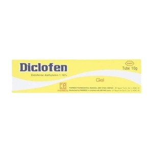 Diclofen Pharmedic tuýp 10g Diclofen Pharmedic tuýp 10g