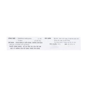Diclofen Pharmedic tuýp 10g Diclofen Pharmedic tuýp 10g