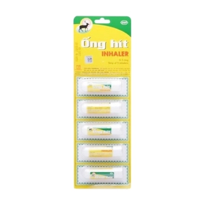 Ống Hít Inhaler Pharmedic Vỉ x 5 ống